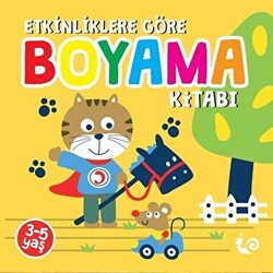 Etkinliklere Göre Boyama Kitabı - Sarı - 1