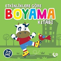 Etkinliklere Göre Boyama Kitabı - Yeşil - 1