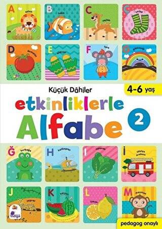 Etkinliklerle Alfabe 2 - Küçük Dahiler - 1