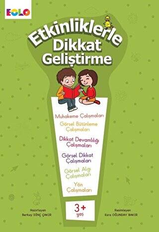 Etkinliklerle Dikkat Geliştirme 3+ Yaş - 1