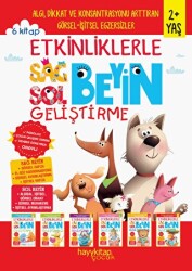 Etkinliklerle Sağ Beyin Sol Beyin Geliştirme 2+ Yaş 6`lı Set - 1