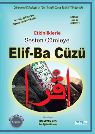 Etkinliklerle Sesten Cümleye Elif-Ba Cüzü - 1