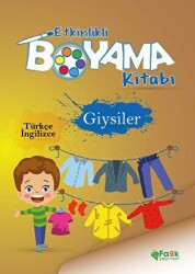 Etkinlikli Boyama Kitabı Giysiler - 1