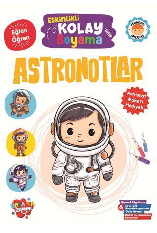 Etkinlikli Kolay Boyama – Astronotlar - 1