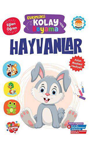 Etkinlikli Kolay Boyama - Hayvanlar - 1