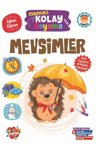 Etkinlikli Kolay Boyama – Mevsimler - 1