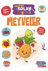 Etkinlikli Kolay Boyama – Meyveler - 1