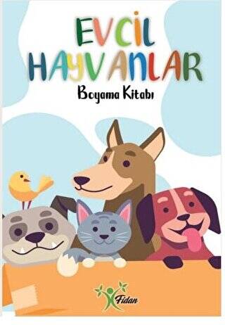 Evcil Hayvanlar - Boyama Kitabı - 1