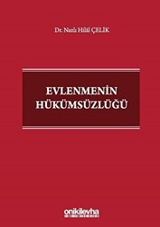 Evlenmenin Hükümsüzlüğü - 1