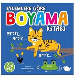 Eylemlere Göre Boyama Kitabı - 1