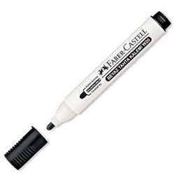 Faber-Castell Beyaz Tahta Kalemi W20 Siyah - Faber-Castell