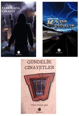 Fabrikada Cinayet - Kayıp Cesetler - Gündelik Cinayetler - Polisiye Gerilim Seti 3 Kitap Takım - 1