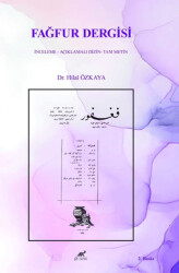 Fağfur Dergisi - 1