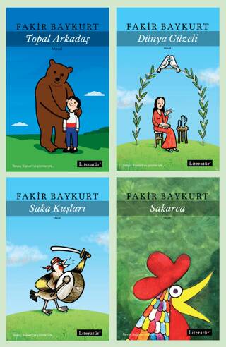 Fakir Baykurt Çocuk Kitapları Seti 4 Kitap Takım - 1