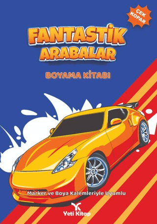Fantastik Arabalar Boyama Kitabı - 1