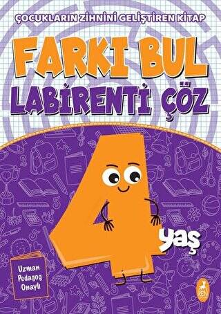 Farkı Bul Labirenti Çöz 4 Yaş - 1