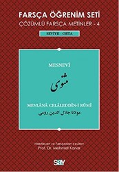 Farsça Öğrenim Seti - Çözümlü Farsça Metinler - 4 Seviye - Orta - 1