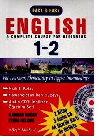 Fast Easy English A Complete Course For Beginners 1-2 Cd`li - 1