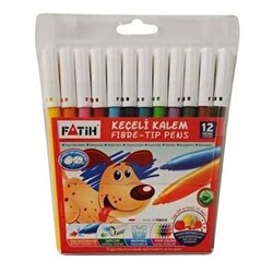 Fatih Keçeli Boya Kalemi 12 Renk - 1