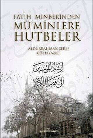 Fatih Minberinden Müminlere Hutbeler 2 Cilt Takım - 1