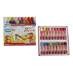 Fatih Pastel Boya 18 Renk King Size Kutulu - 1