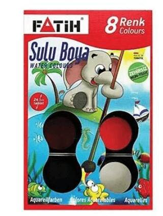 Fatih Sulu Boya 8 Renk S-8 - 1