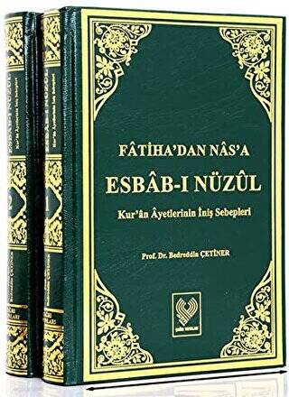 Fatiha’dan Nas’a Esbab-ı Nüzul 2 Cilt Takım - 1