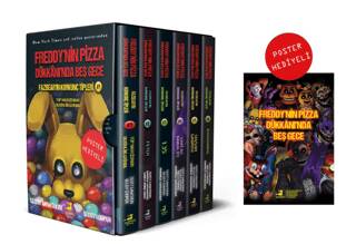 Fazbear’ın Korkunç Tipleri Serisi 6 Kitap - Poster Hediyeli Kutulu Set - 1