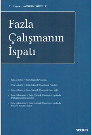 Fazla Çalışmanın İspatı - 1