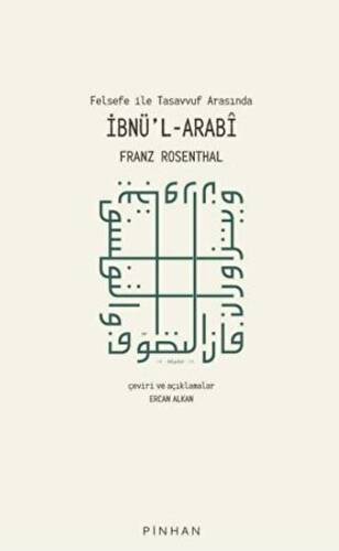 Felsefe İle Tasavvuf Arasında İbnü`l-Arabi - 1