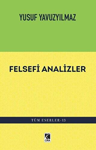 Felsefi Analizler - 1