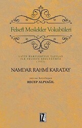 Felsefi Meslekler Vokabüleri - 1