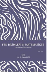 Fen Bilimleri - Matematikte Güncel Araştırmalar - 1