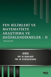 Fen Bilimleri ve Matematikte Araştırma ve Değerlendirmeler 2 - 1