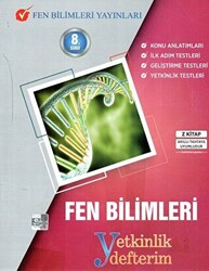 8. Sınıf Yeni Nesil Fen Bilimleri Yetkinlik Defterim - 1