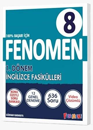 Fenomen 8. Sınıf İngilizce Fasikülleri 1. Dönem - 1