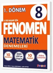Fenomen 8. Sınıf Matematik Denemeler 1. Dönem - 1