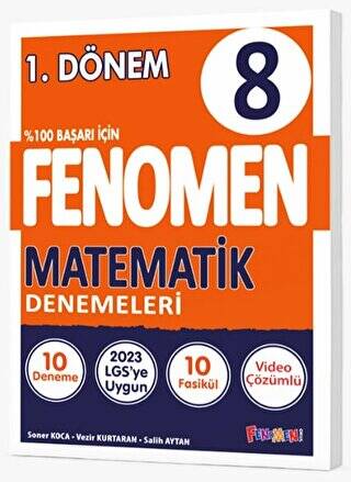 Fenomen 8. Sınıf Matematik Denemeler 1. Dönem - 1