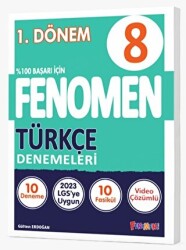 Fenomen 8. Sınıf Türkçe Denemeler 1. Dönem - 1