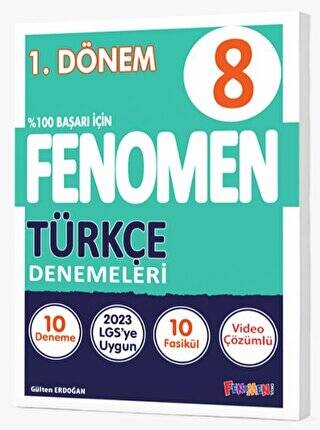 Fenomen 8. Sınıf Türkçe Denemeler 1. Dönem - 1