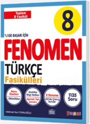 Fenomen 8. Sınıf Türkçe Fasikül Seti 8 Kitap - 1