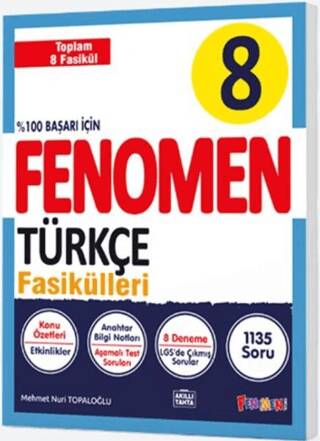 Fenomen 8. Sınıf Türkçe Fasikül Seti 8 Kitap - 1