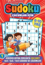 Fenomen Çocuklar İçin Sudoku 8-10 Yaş - Maxi Yayıncılık