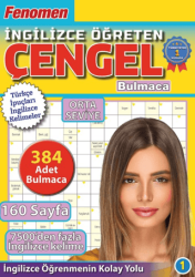 Fenomen İngilizce Öğreten Çengel Bulmaca Orta Seviye 1 - Maxi Yayıncılık