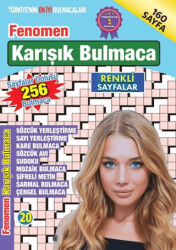 Fenomen Karışık Bulmaca 20 - Maxi Yayıncılık