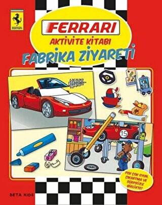 Ferrari Aktivite Kitabı: Fabrika Ziyareti - 1