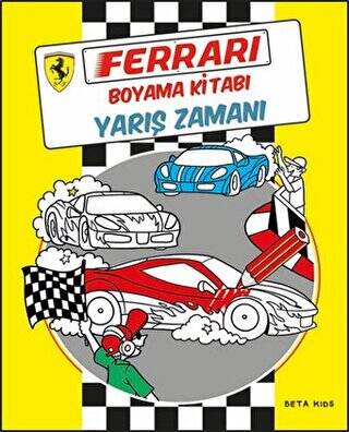Ferrari Boyama Kitabı: Yarış Zamanı - 1