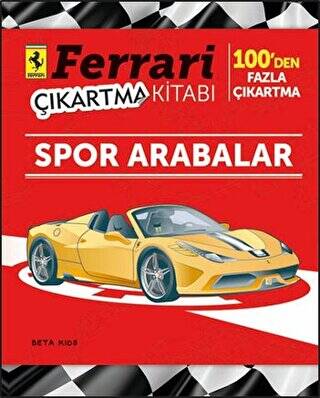 Ferrari Çıkartma Kitabı: Spor Arabalar - 1