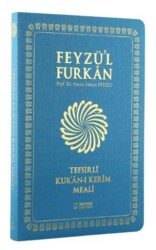 Feyzü`l Furkan Tefsirli Kur`an-ı Kerim Meali Sempatik Cep Boy - İnce Cilt Turkuaz - 1