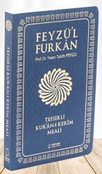 Feyzü`l Furkan Tefsirli Kur`an-ı Kerim Meali Sempatik Cep Boy - İnce Cilt - Lacivert - 1